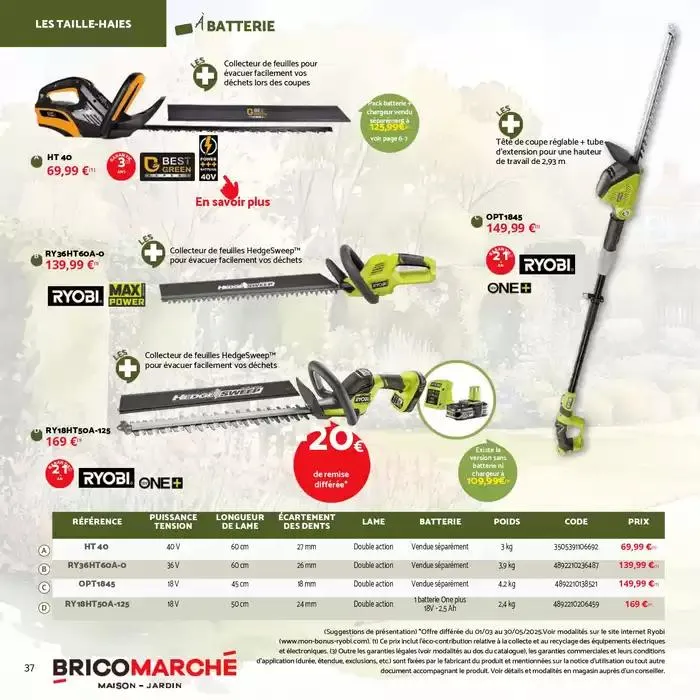 Imaginons votre jardin du 7 mars au 3 mai 2025 - Catalogue page 37