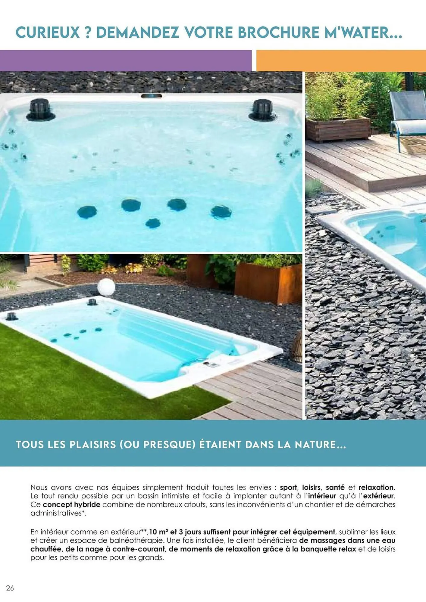 Catalogue Aquilus Piscines du 23 octobre au 31 décembre 2023 - Catalogue page 26