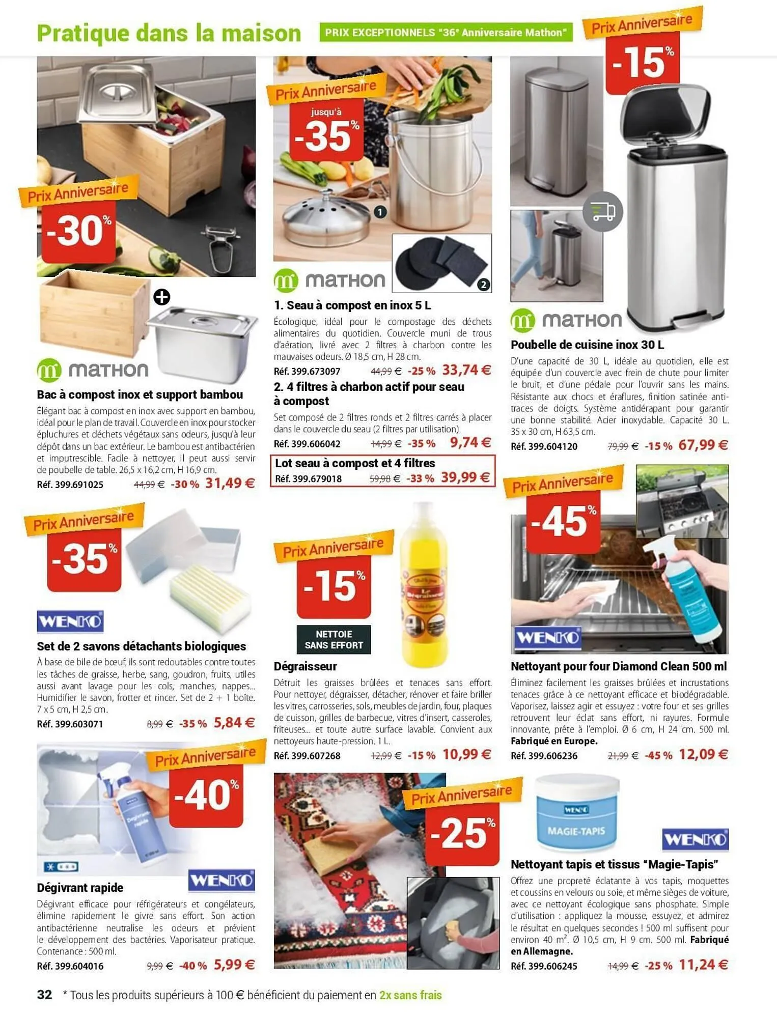 Catalogue Mathon du 12 septembre au 31 décembre 2025 - Catalogue page 32
