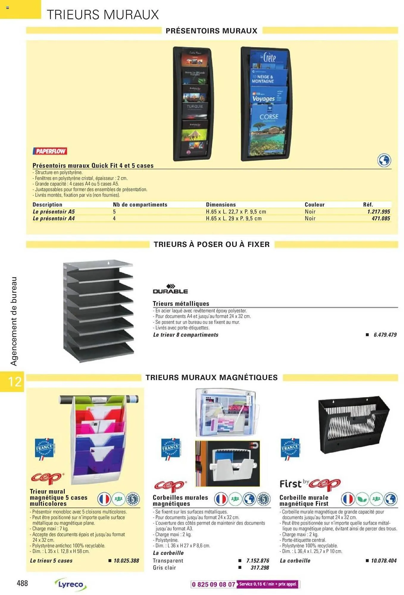 Catalogue Lyreco du 15 mai au 31 décembre 2023 - Catalogue page 488