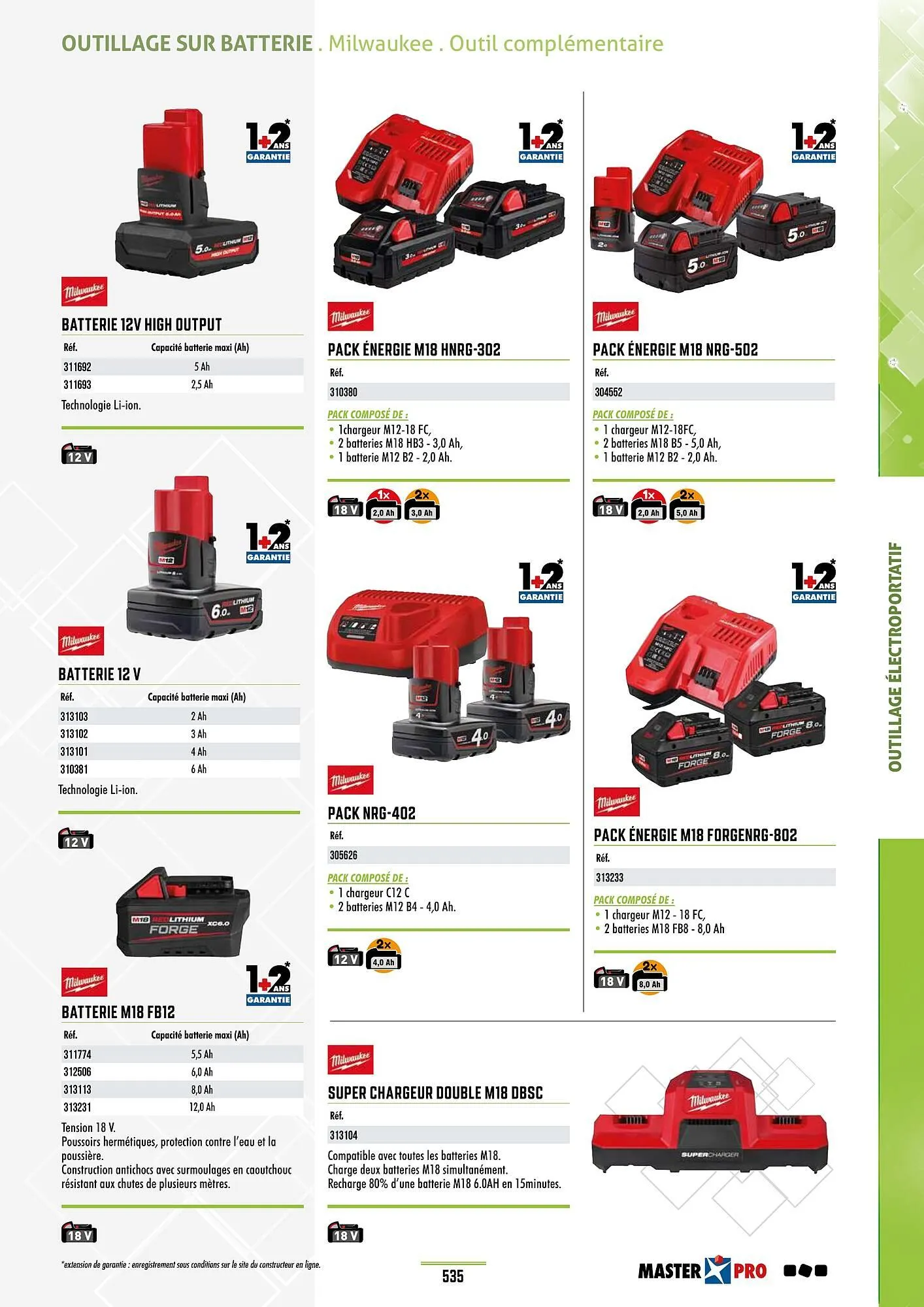 Catalogue Master Pro du 28 janvier au 30 décembre 2028 - Catalogue page 539