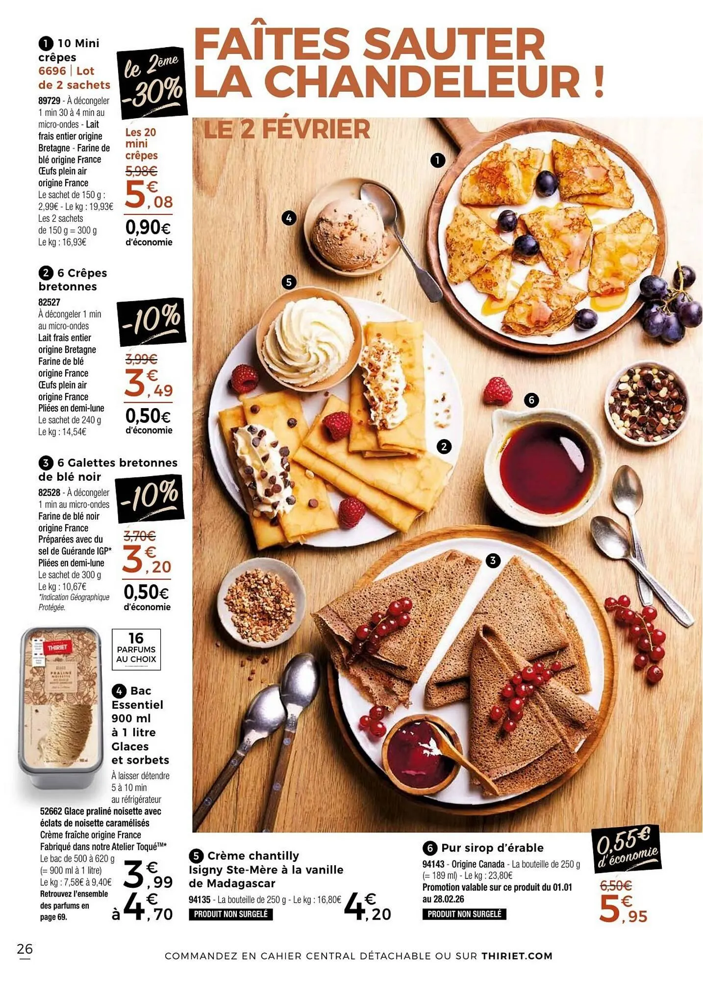 Catalogue Thiriet du 1 janvier au 30 janvier 2026 - Catalogue page 26