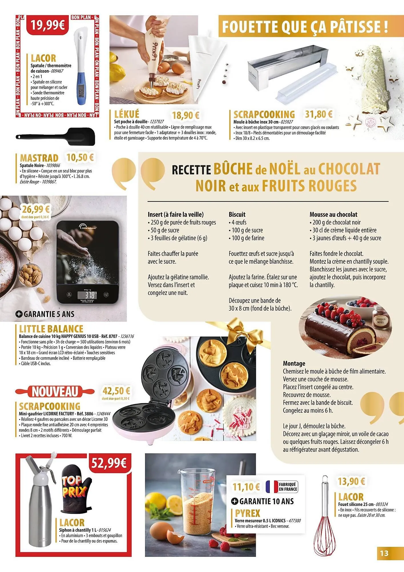 Catalogue Cuisine Plaisir du 12 novembre au 31 décembre 2025 - Catalogue page 13