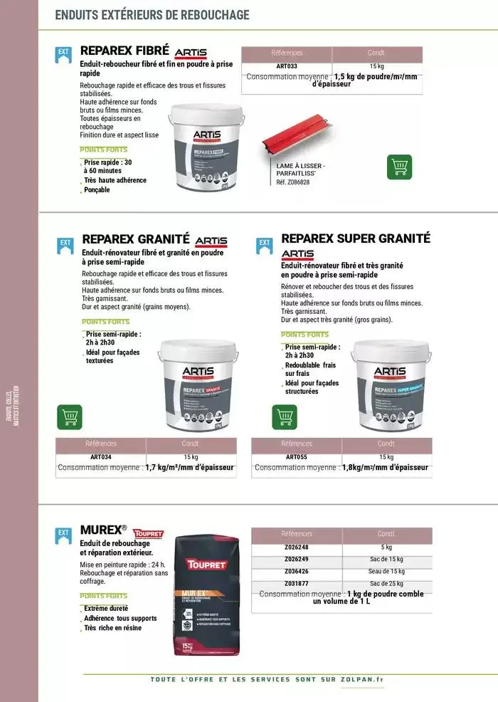 Le Guide Pro 2025 du 13 janvier au 31 décembre 2025 - Catalogue page 188