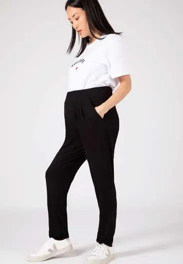 Pantalon sans bandeau grossesse