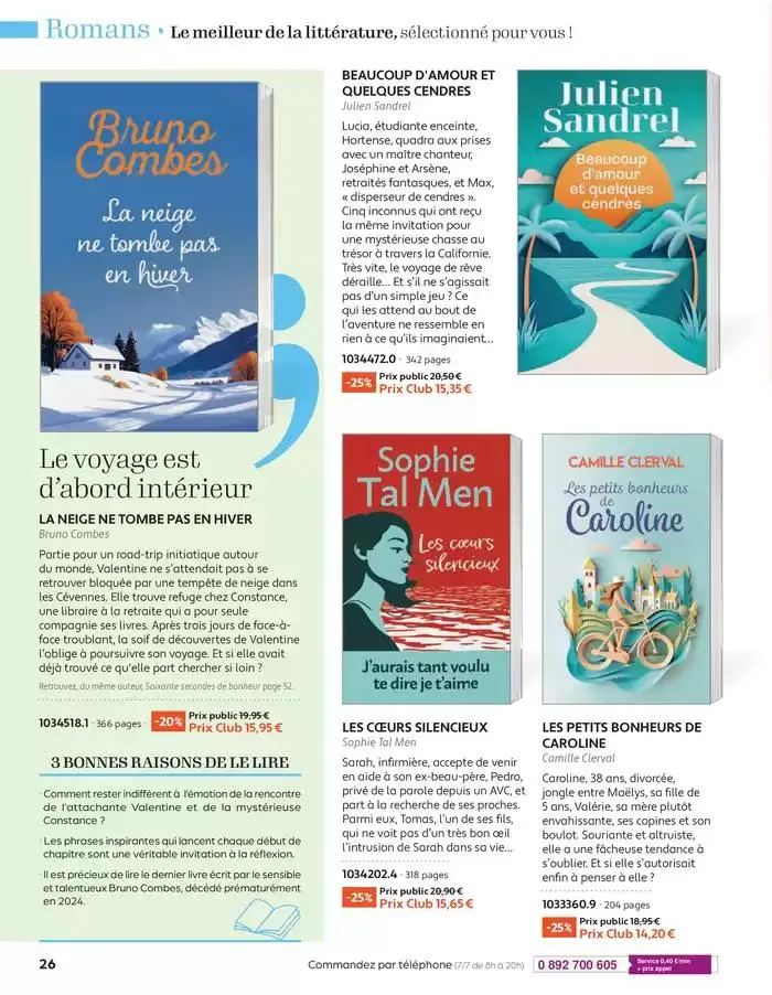 Mars - Avril 2025 du 4 mars au 30 avril 2025 - Catalogue page 26