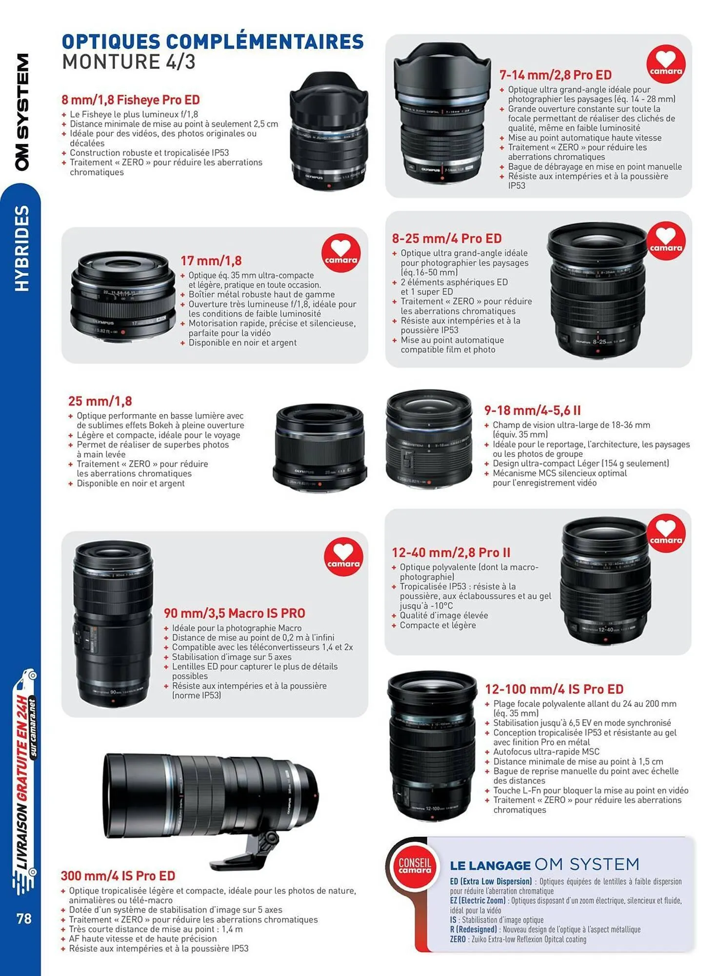 Catalogue Camara du 2 juillet au 31 décembre 2025 - Catalogue page 78