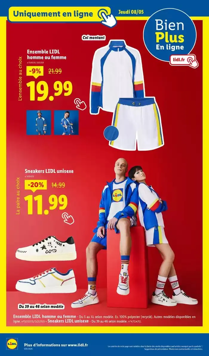 Découvrez des équipements pour vos sorties en plein air et pour embêllir votre jardin ! du 5 mai au 8 mai 2025 - Catalogue page 42