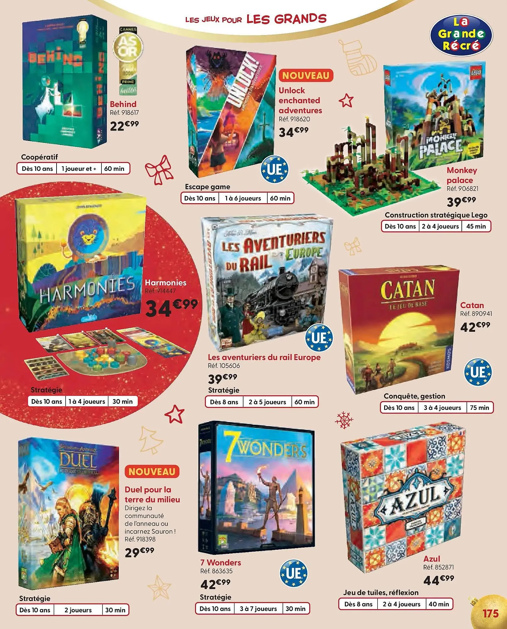 Catalogue La Grande Récré du 15 octobre au 2 décembre 2025 - Catalogue page 175