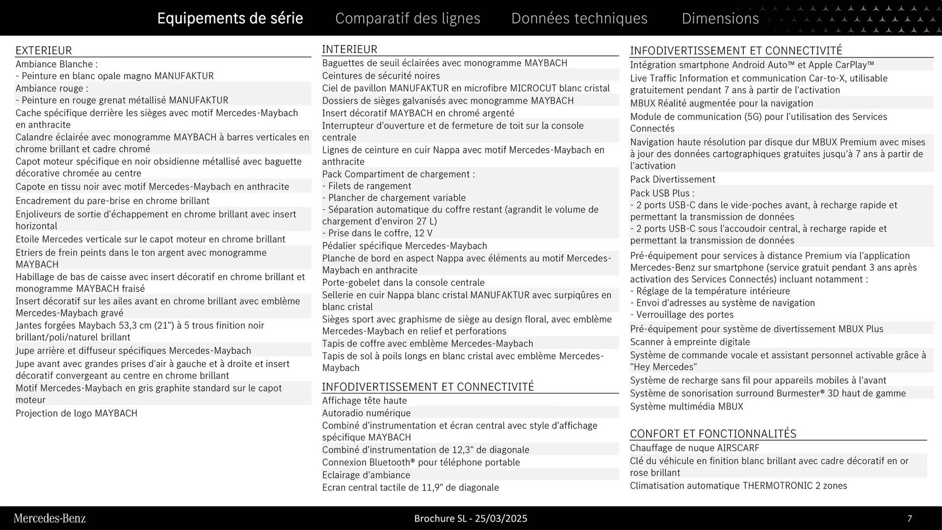 Catalogue Mercedes-Benz du 3 septembre au 3 septembre 2026 - Catalogue page 7