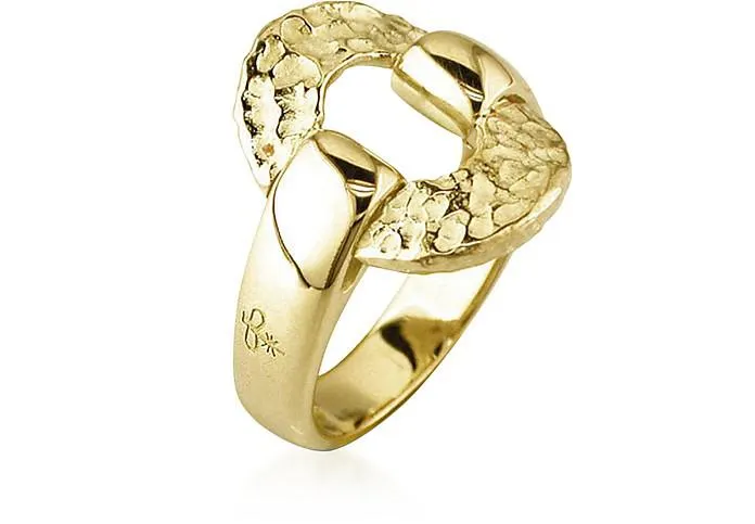 Yellow Nativo Gold Etrusca Ring