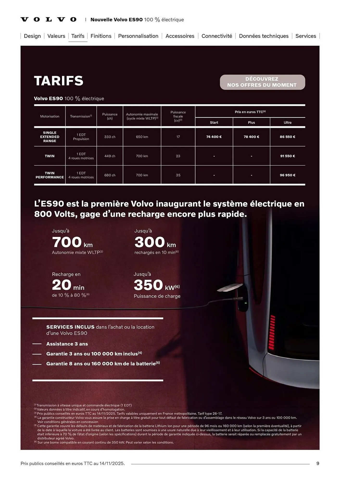 Catalogue VOLVO du 7 janvier au 31 janvier 2027 - Catalogue page 9