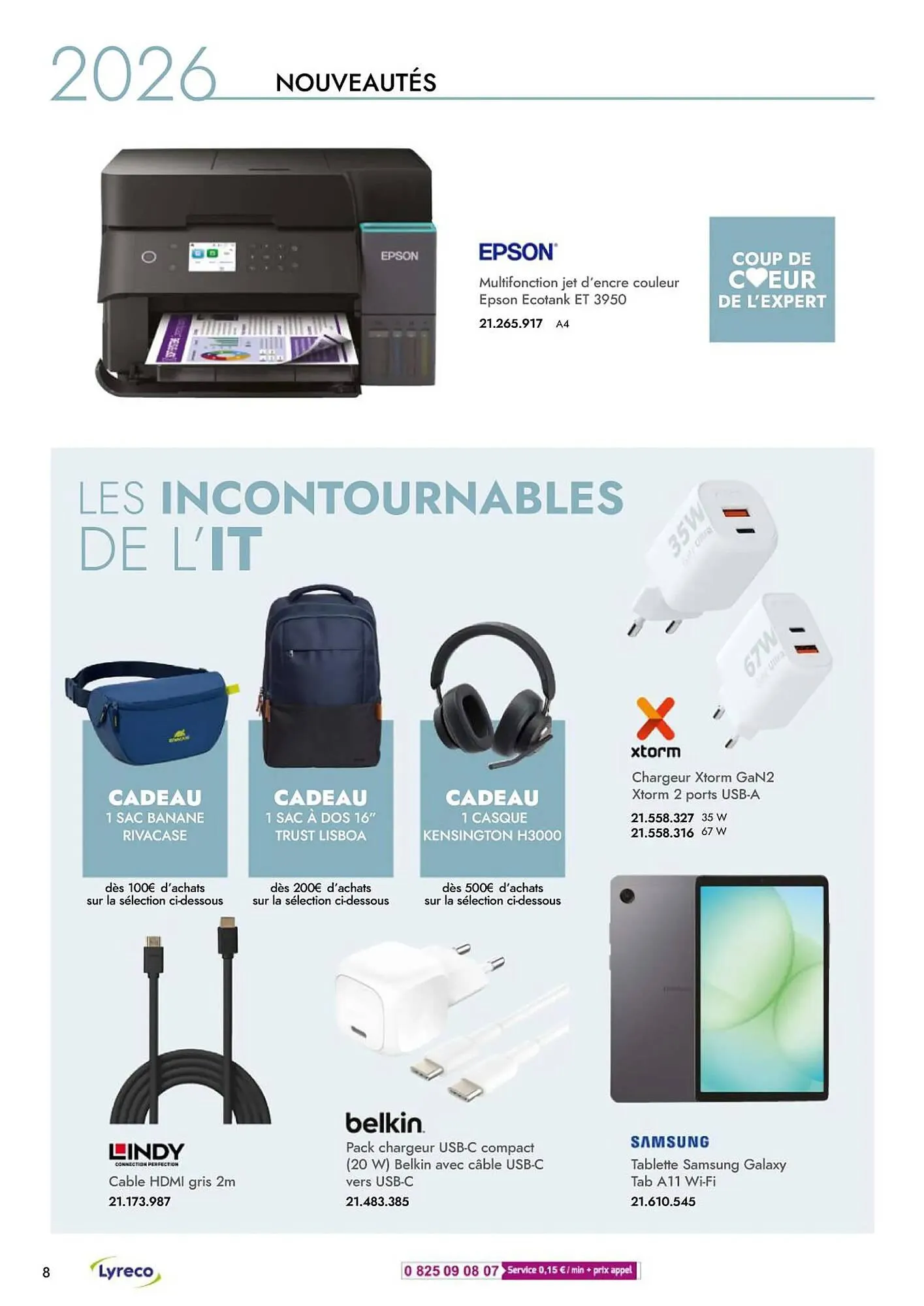 Catalogue Lyreco du 5 janvier au 28 février 2026 - Catalogue page 8