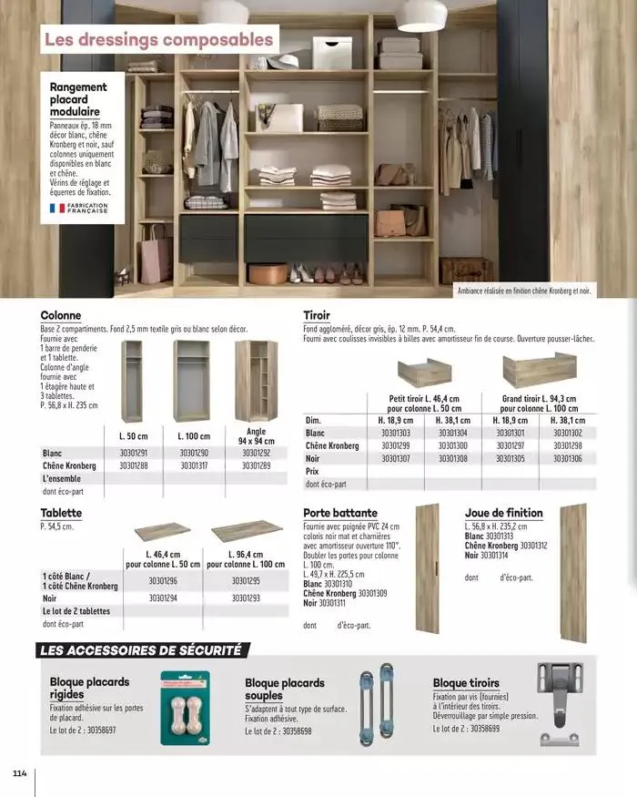 Aménagents Intérieurs 2025 du 1 janvier au 31 décembre 2025 - Catalogue page 114