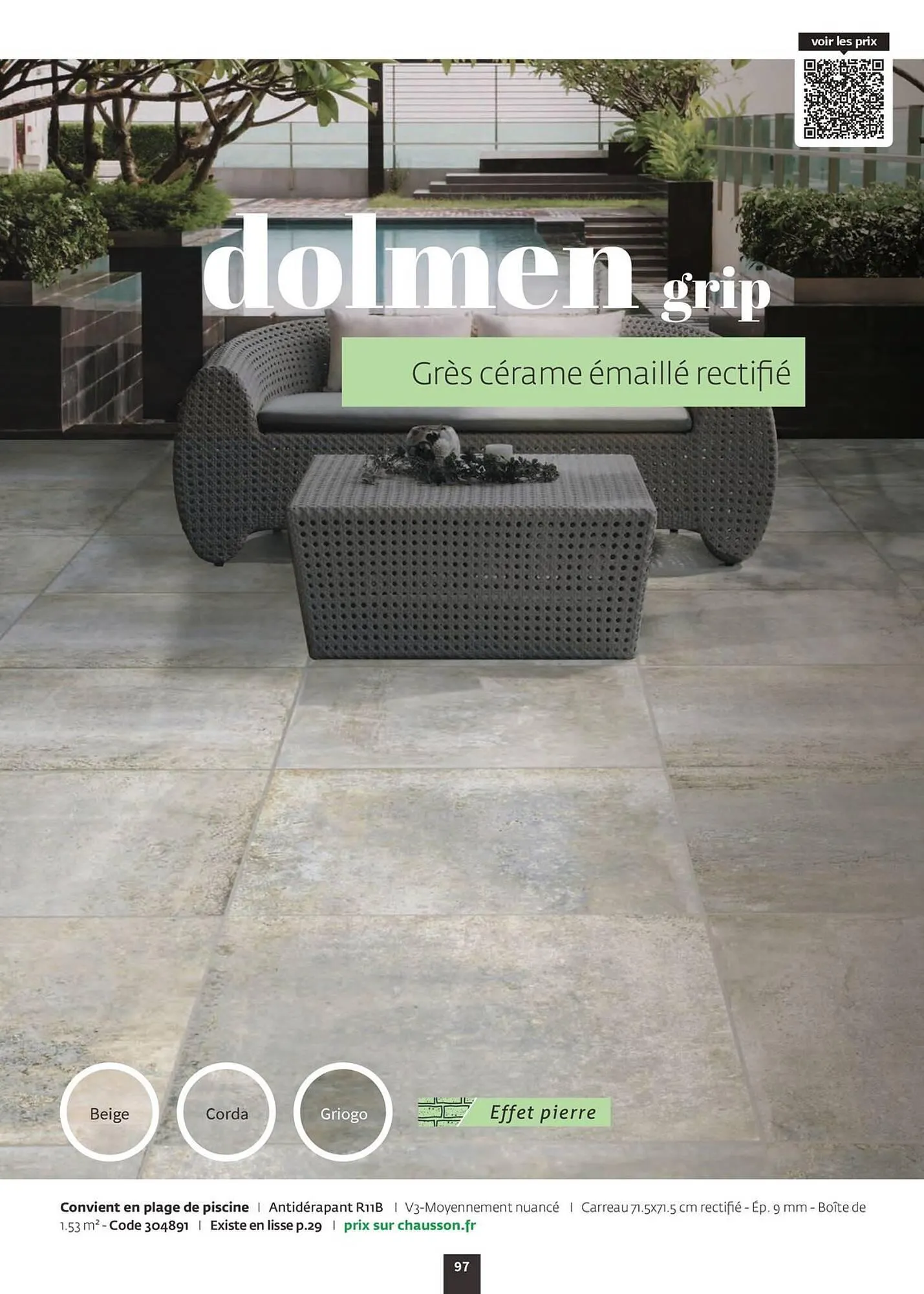 Catalogue Chausson Matériaux du 12 septembre au 31 décembre 2026 - Catalogue page 99