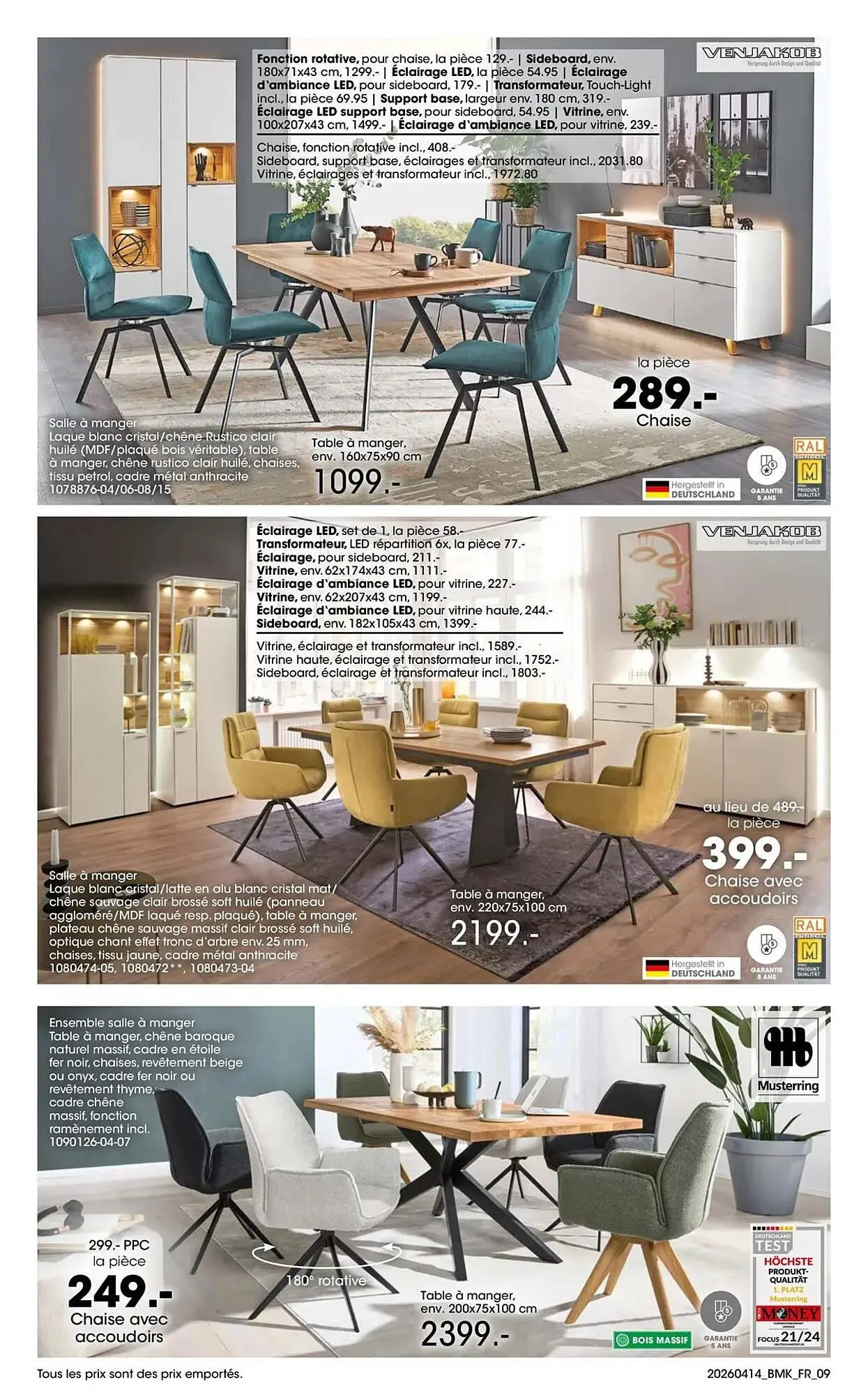 Catalogue Möbel Martin du 13 avril au 30 avril 2026 - Catalogue page 9