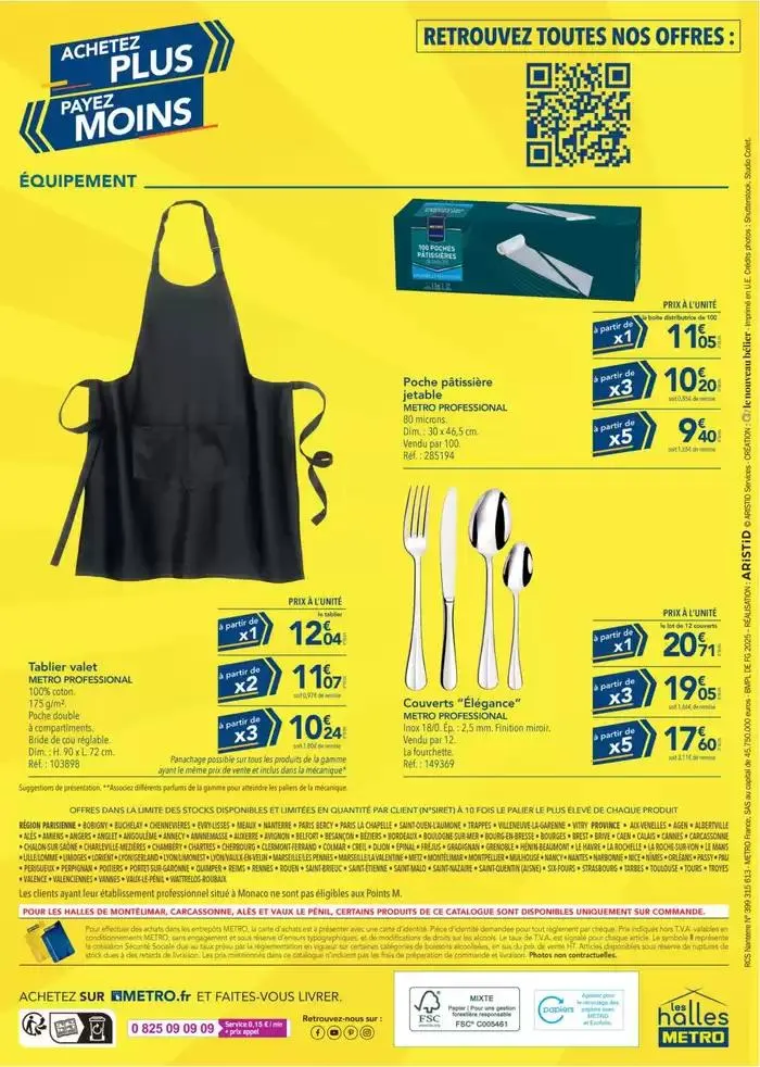 Metro Achetez plus payez moins du 28 février au 26 mars 2025 - Catalogue page 16