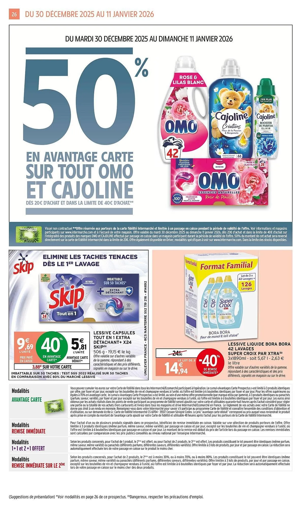 Catalogue Intermarché du 30 décembre au 11 janvier 2026 - Catalogue page 26
