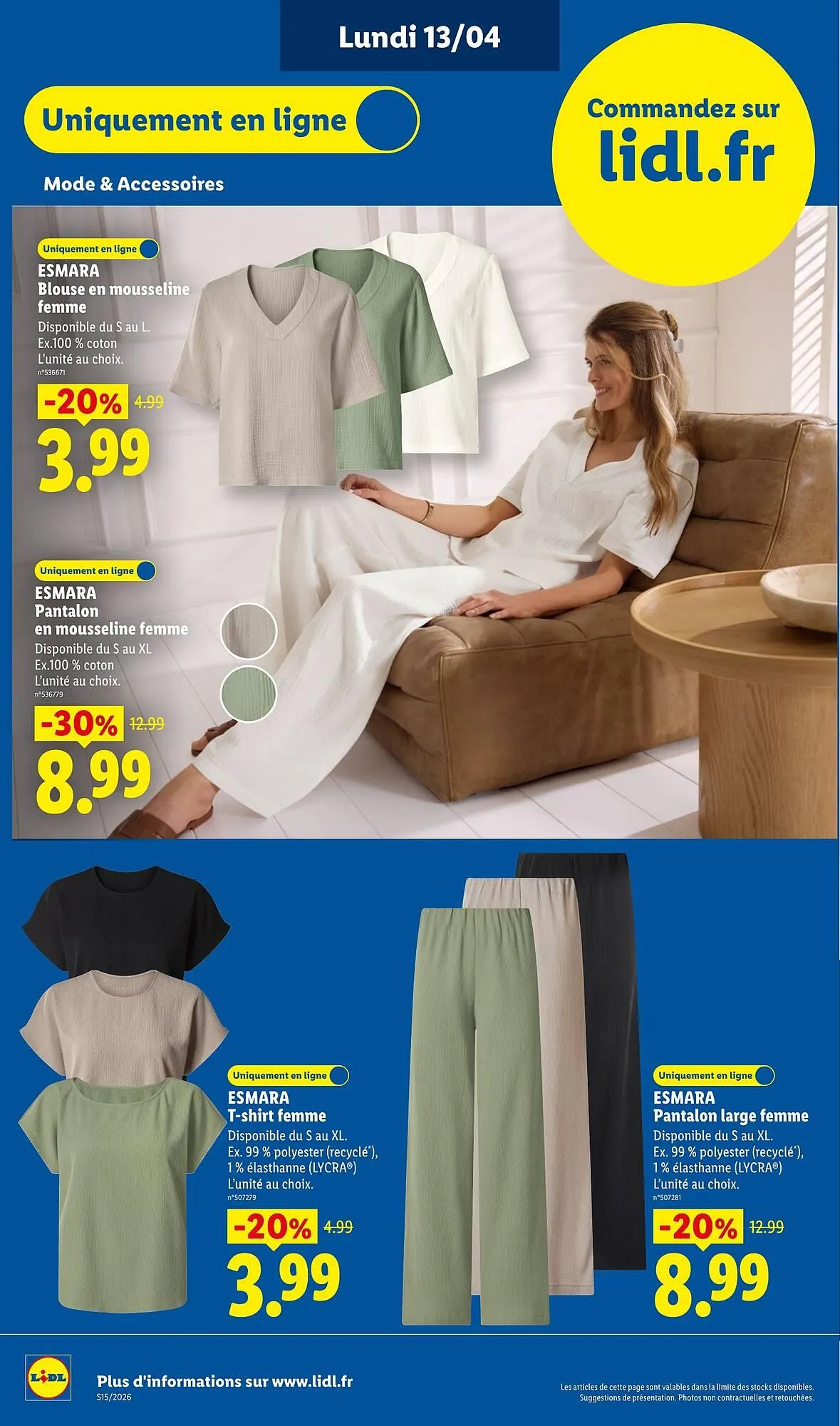 Catalogue Lidl du 9 avril au 15 avril 2026 - Catalogue page 72