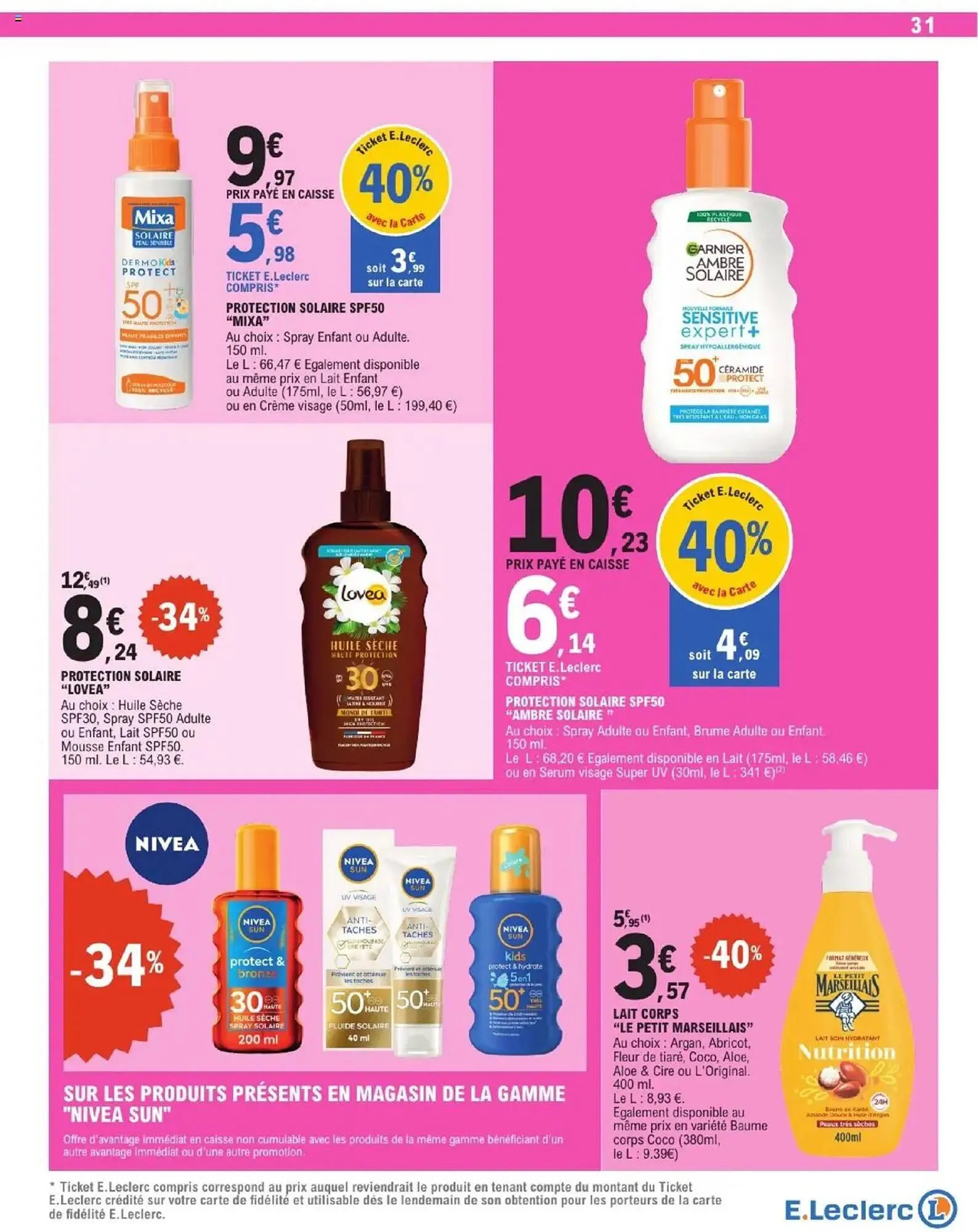 Catalogue E.Leclerc du 1 juillet au 12 juillet 2025 - Catalogue page 31