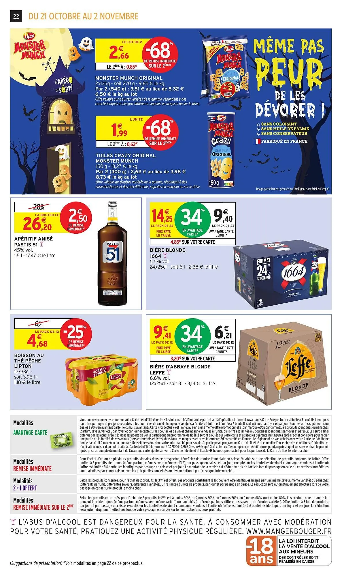 Catalogue Intermarché du 21 octobre au 2 novembre 2025 - Catalogue page 22
