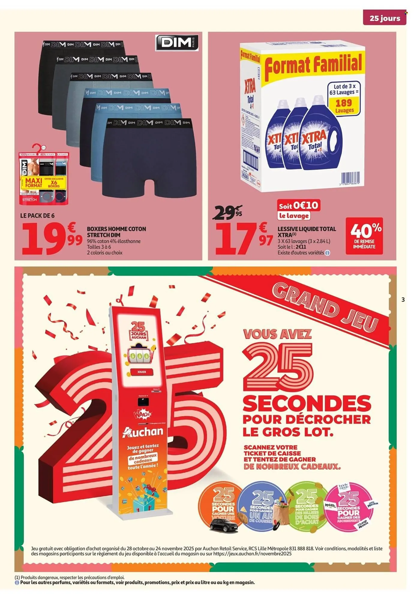 Catalogue Auchan du 28 octobre au 9 novembre 2025 - Catalogue page 3