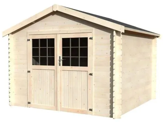 Abri de Jardin bois 9,9m² Flover Décor et Jardin