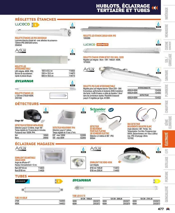 Guide produits 2024 du 15 mars au 31 décembre 2024 - Catalogue page 477