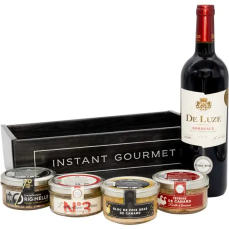 Panier gourmand "Instant gourmet"