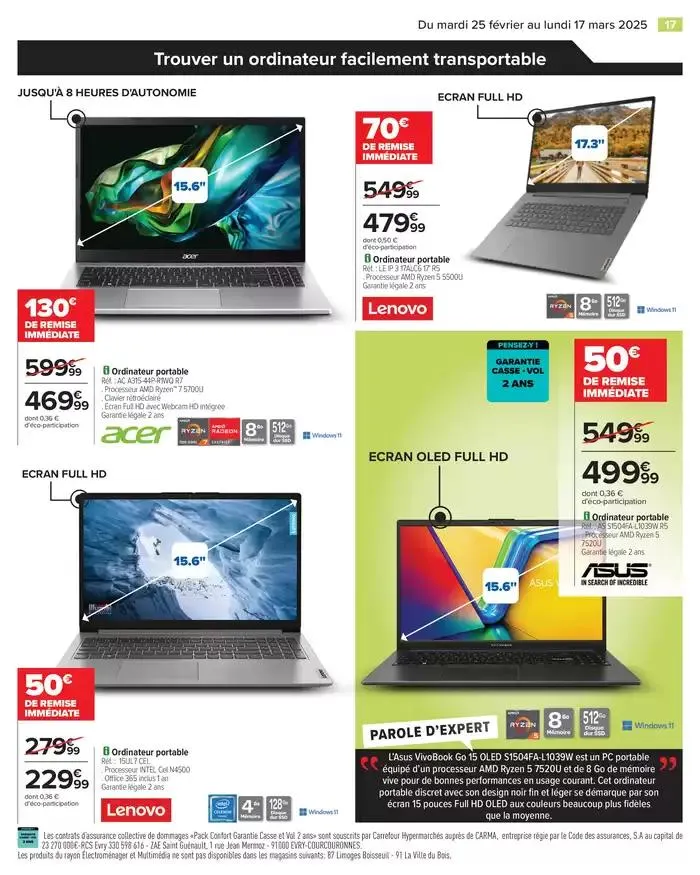 FAITES ENTRER LA NOUVEAUTÉ DANS LA MAISON ! du 25 février au 17 mars 2025 - Catalogue page 19