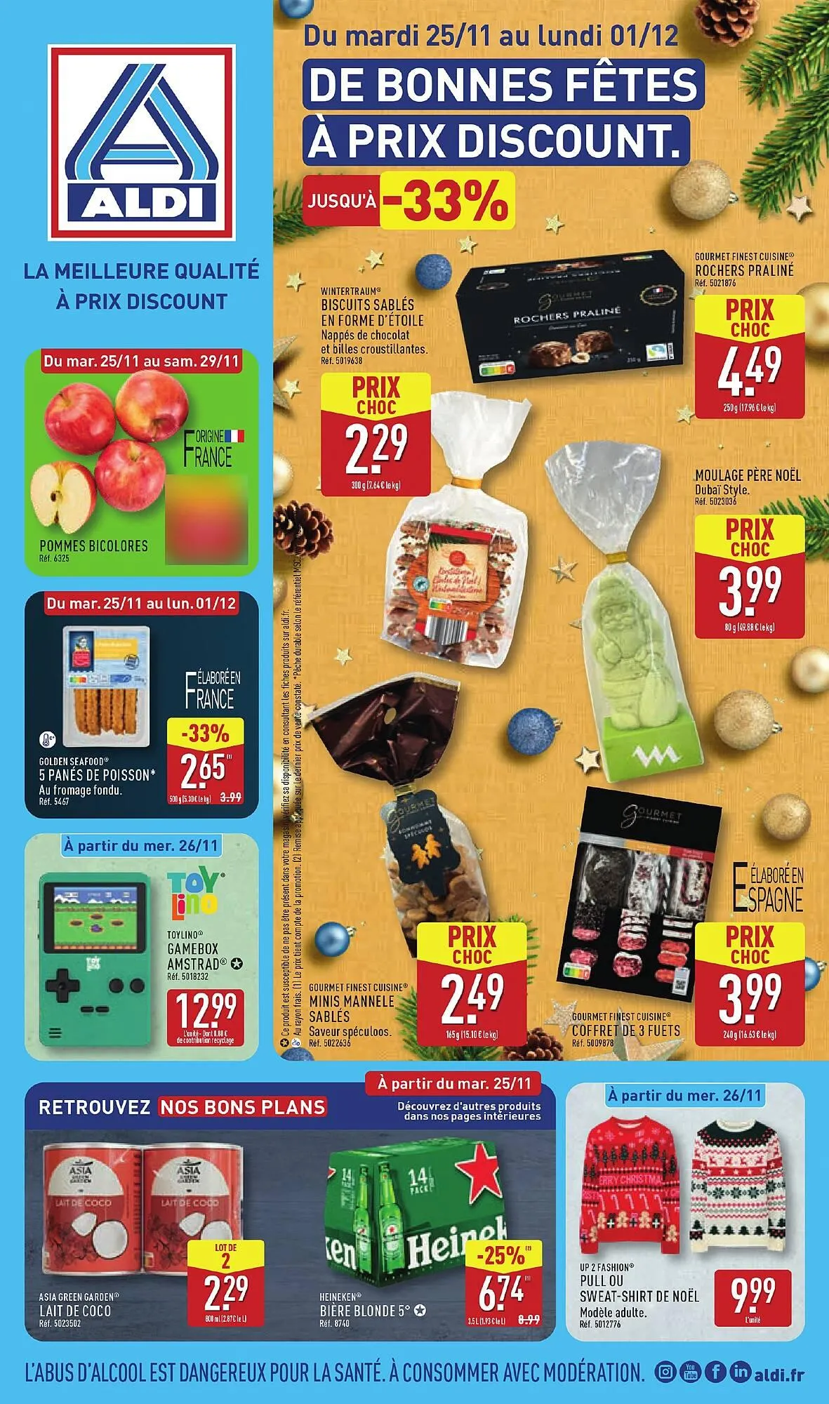 Catalogue ALDI du 25 novembre au 1 décembre 2025 - Catalogue page 1