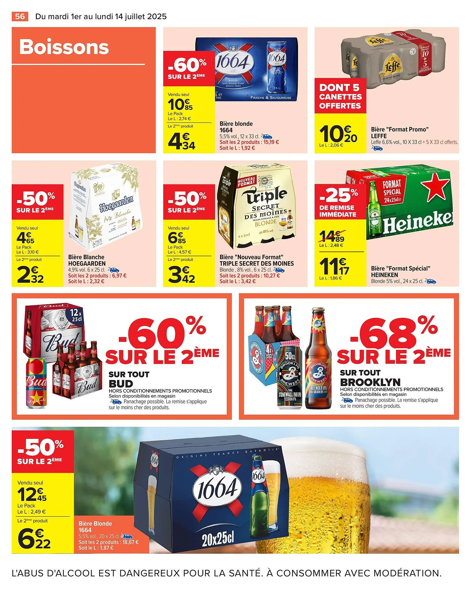 Catalogue Carrefour du 1 juillet au 14 juillet 2025 - Catalogue page 58