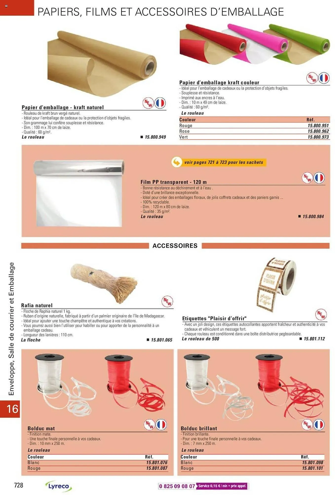 Catalogue Lyreco du 15 mai au 31 décembre 2023 - Catalogue page 728