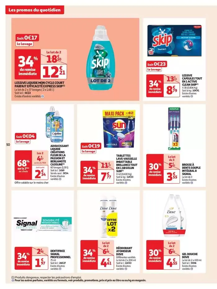 Des prix aussi bas, c'est le top du 8 avril au 21 avril 2025 - Catalogue page 51