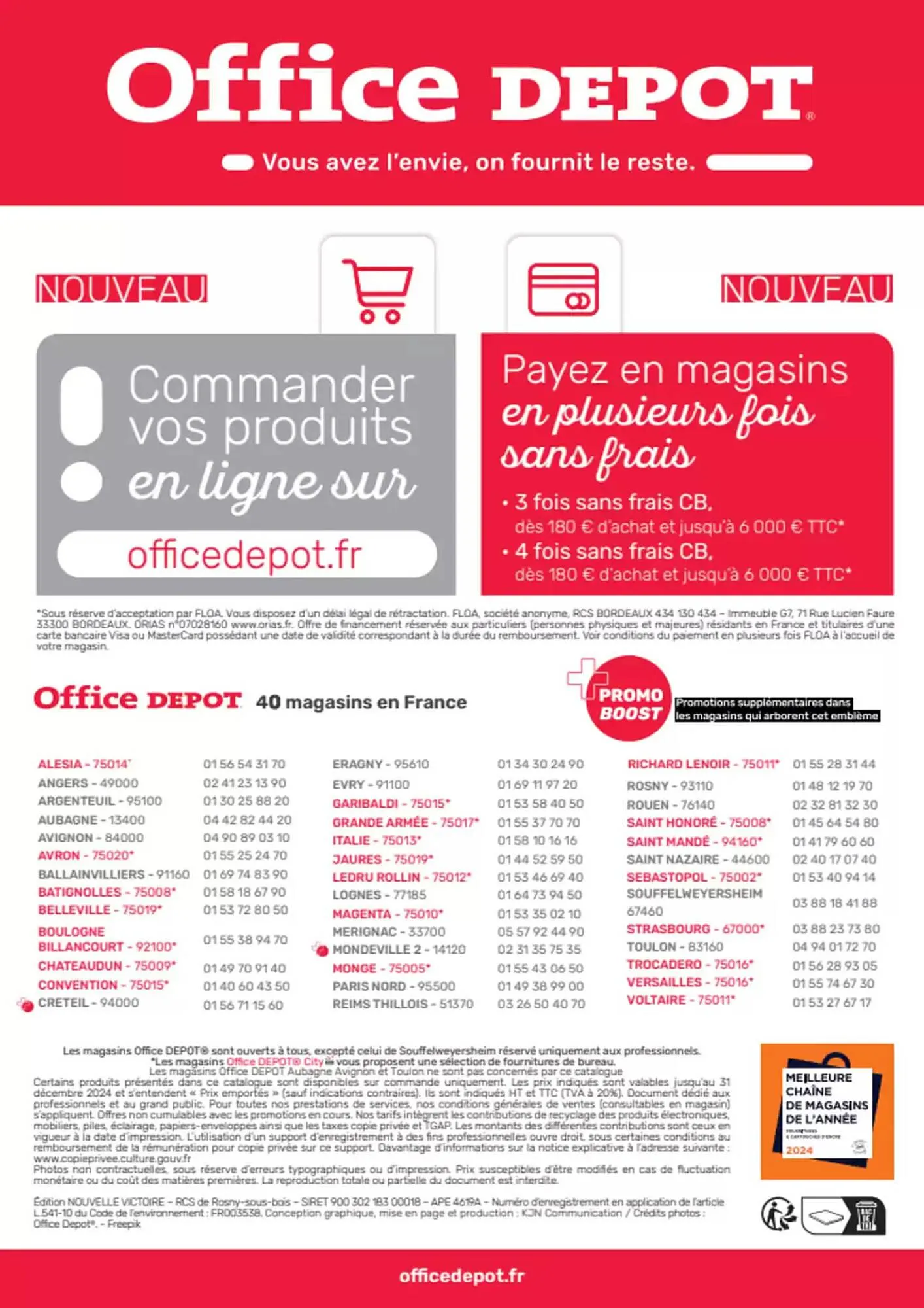 Office Depot Catalogue du 8 octobre au 31 décembre 2025 - Catalogue page 32