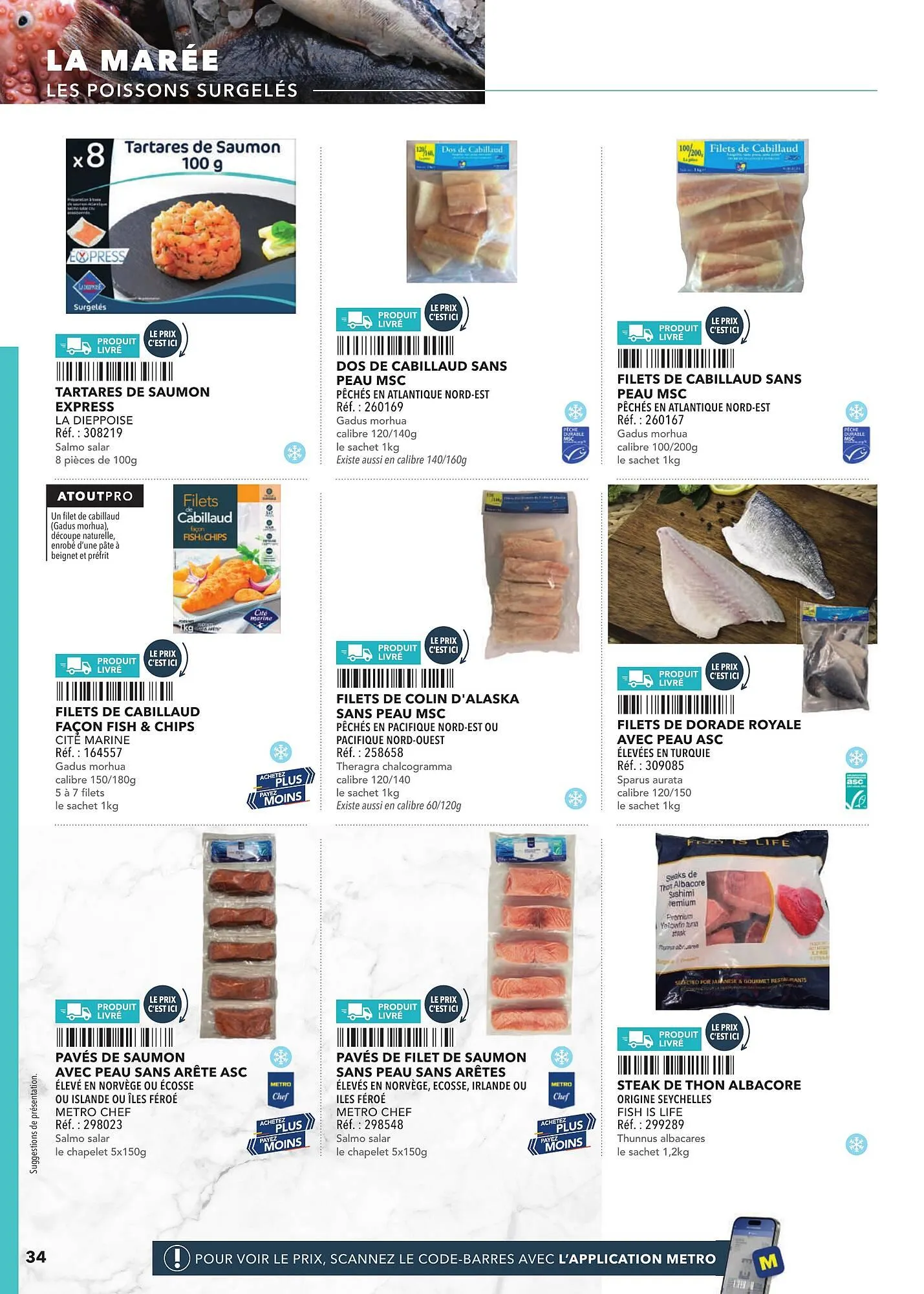 Catalogue METRO du 2 mars au 31 décembre 2025 - Catalogue page 34