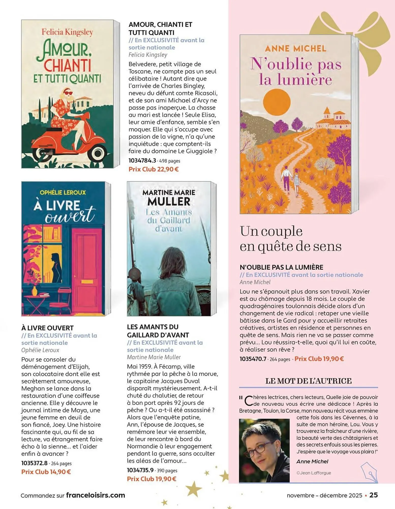 Catalogue France Loisirs du 3 novembre au 31 décembre 2025 - Catalogue page 25