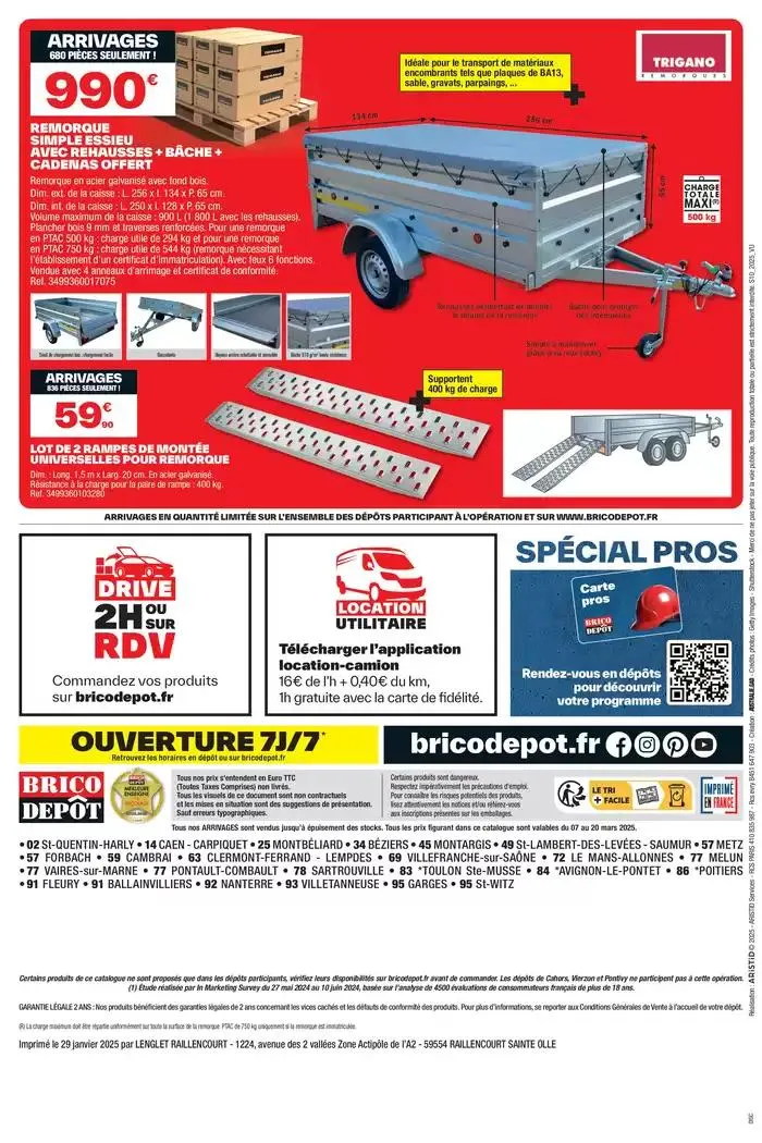 Voyez plus grand avec nos prix dépôts ! du 7 mars au 20 mars 2025 - Catalogue page 24