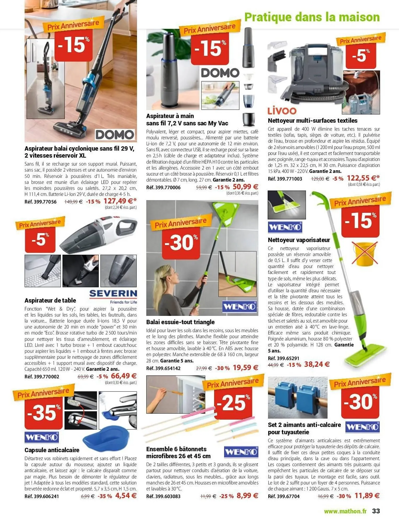 Catalogue Mathon du 12 septembre au 31 décembre 2025 - Catalogue page 33