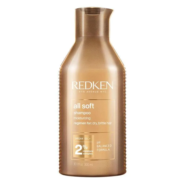 Shampooing hydratant pour cheveux secs et sensibilisés All Soft 300ml