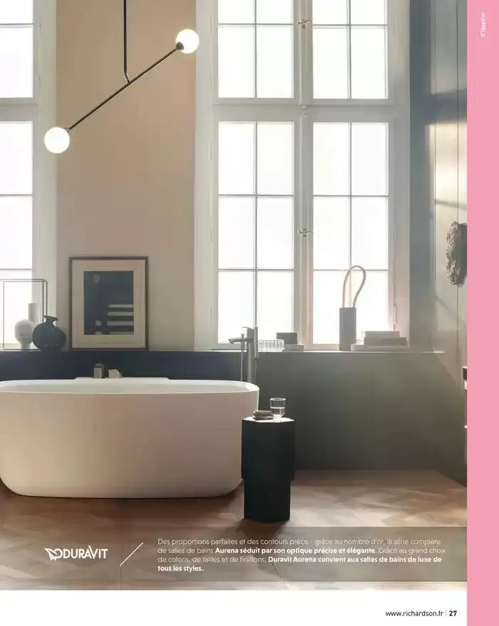 SALLE DE DE BAINS ET CARRELAGE 2025 du 11 avril au 31 décembre 2025 - Catalogue page 29