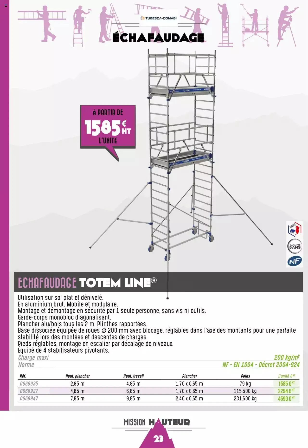 Champion direct Mission Hauteur 2023 du 11 avril au 29 juillet 2023 - Catalogue page 23