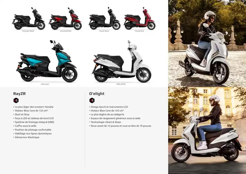 Catalogue Yamaha Scooters - Gamme Scooters du 12 février au 31 décembre 2025 - Catalogue page 20