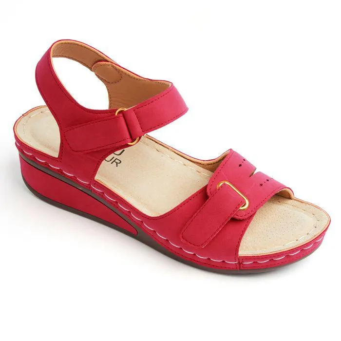 Sandales compensées