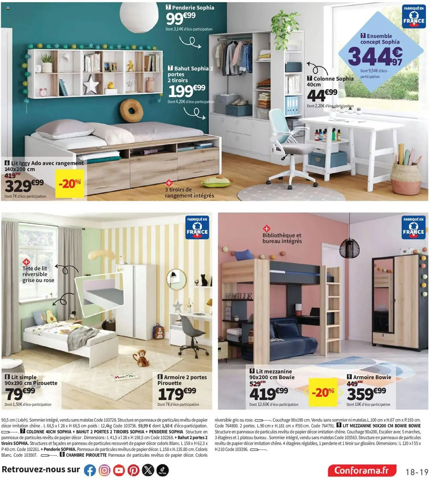 Catalogue Conforama du 10 juin au 7 juillet 2025 - Catalogue page 19