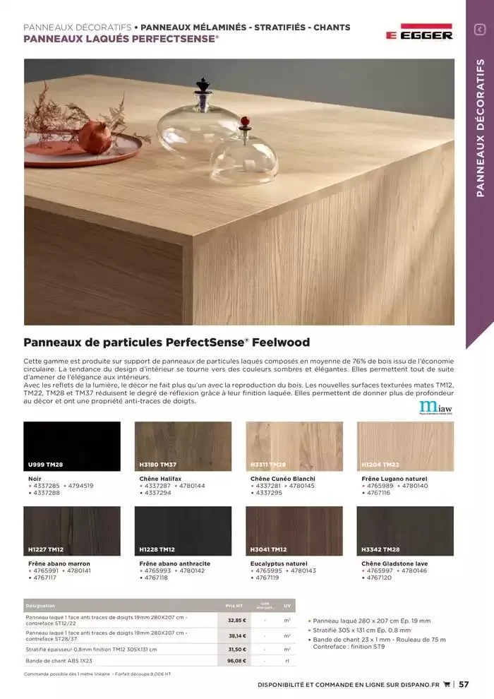 Catalogue 2025 Agenceurs du 25 avril au 31 décembre 2025 - Catalogue page 57