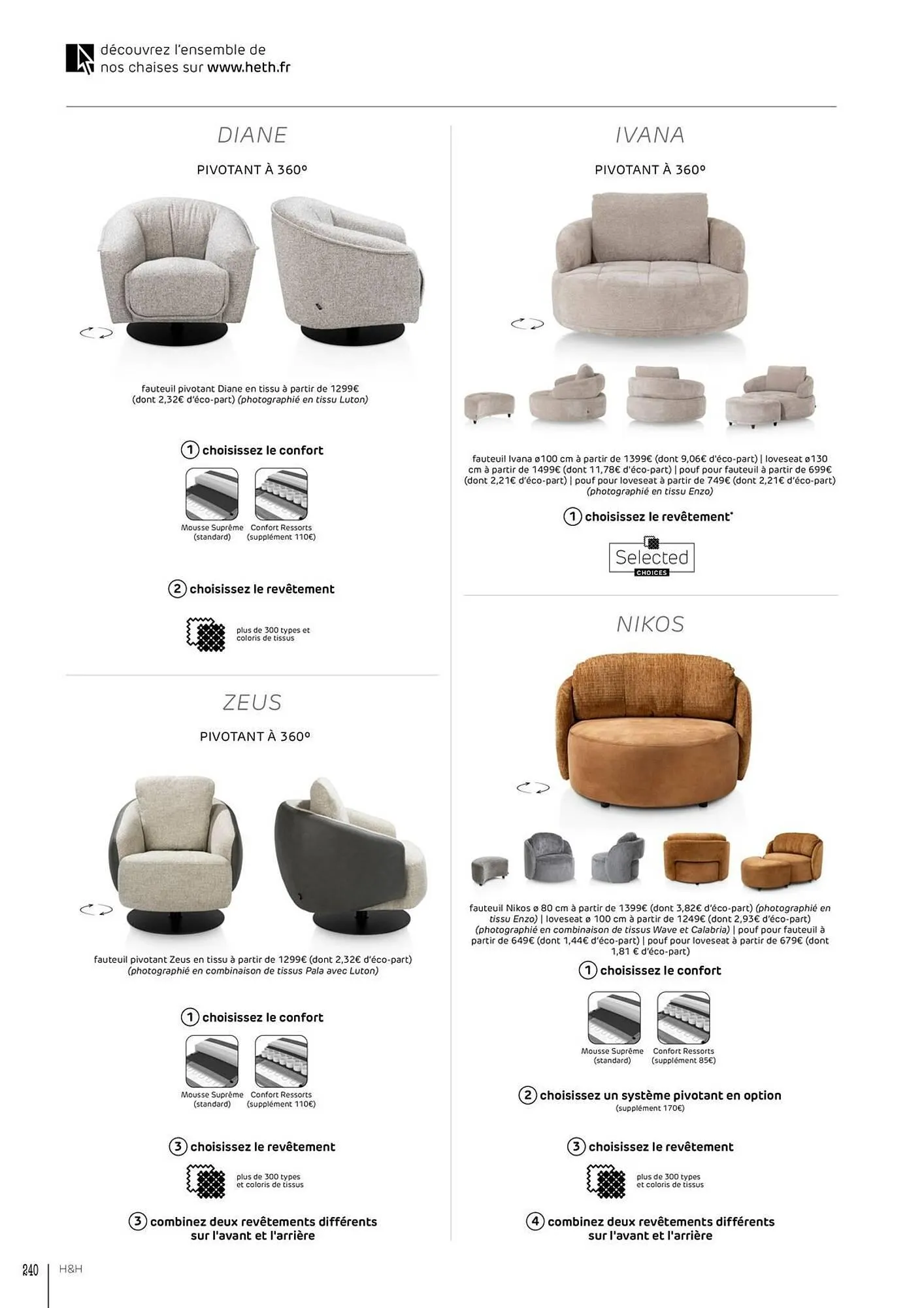 Catalogue H&H du 15 septembre au 28 février 2026 - Catalogue page 240