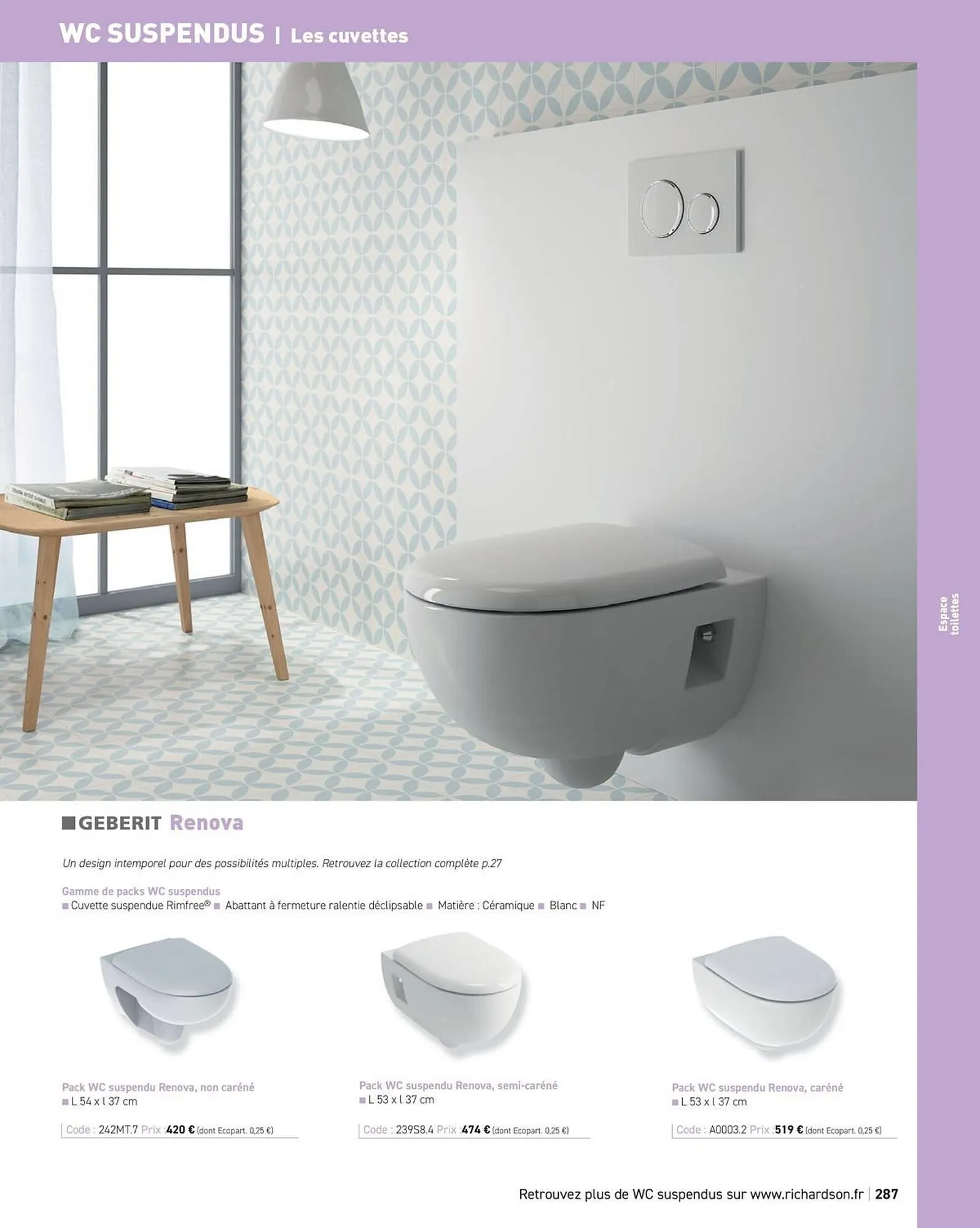 Catalogue Richardson du 11 avril au 31 décembre 2025 - Catalogue page 289