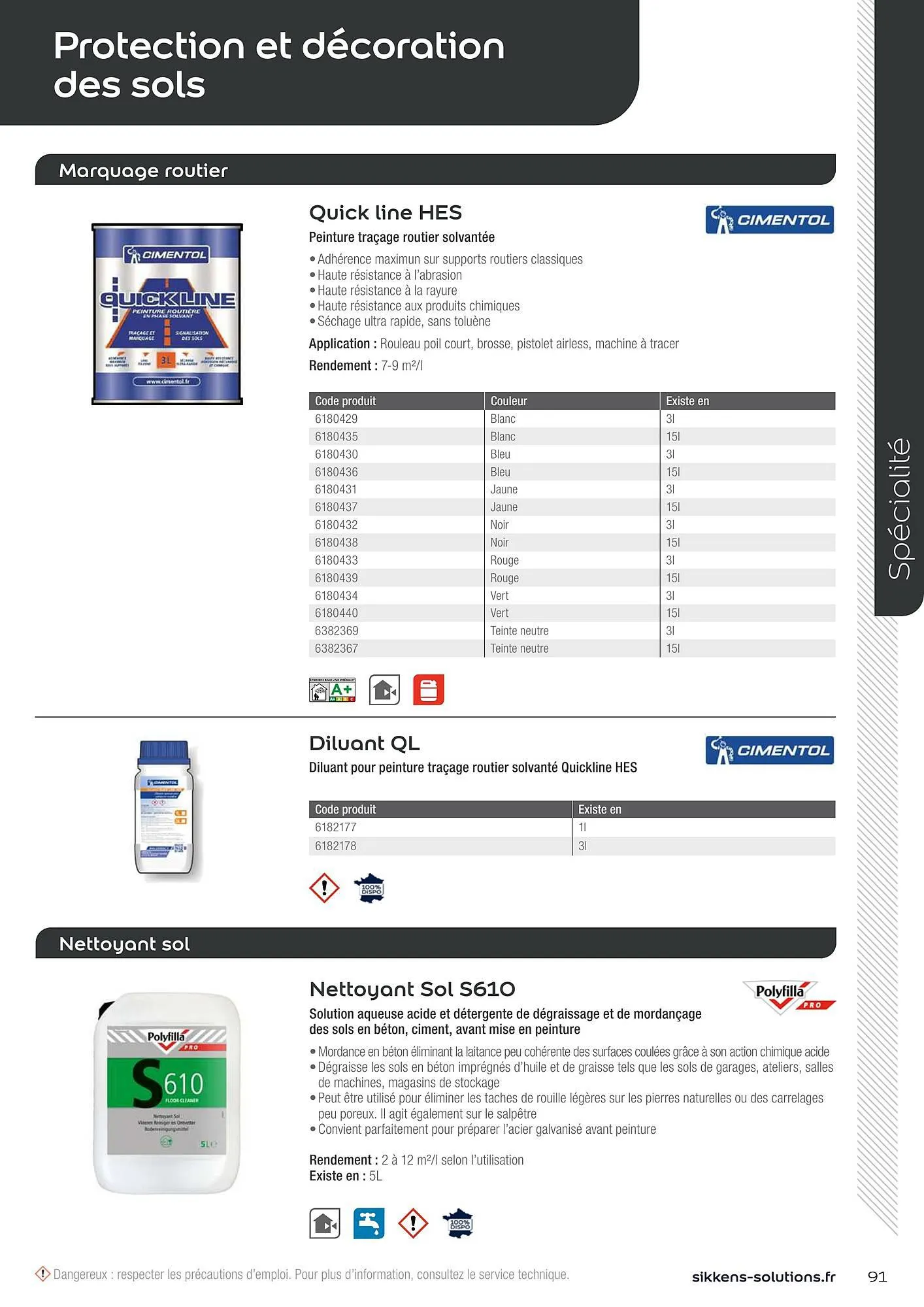 Catalogue Sikkens Solution du 8 janvier au 28 décembre 2025 - Catalogue page 91