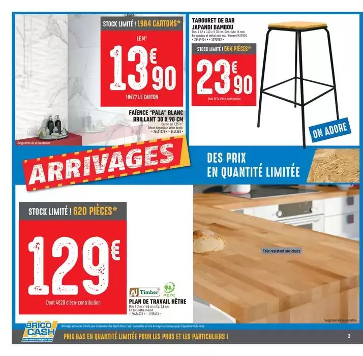 Venez profitez des nouveaux arrivages Brico Cash ! du 28 février au 13 mars 2025 - Catalogue page 2